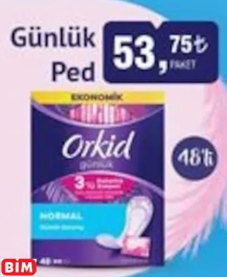 ORKİD GÜNLÜK PED